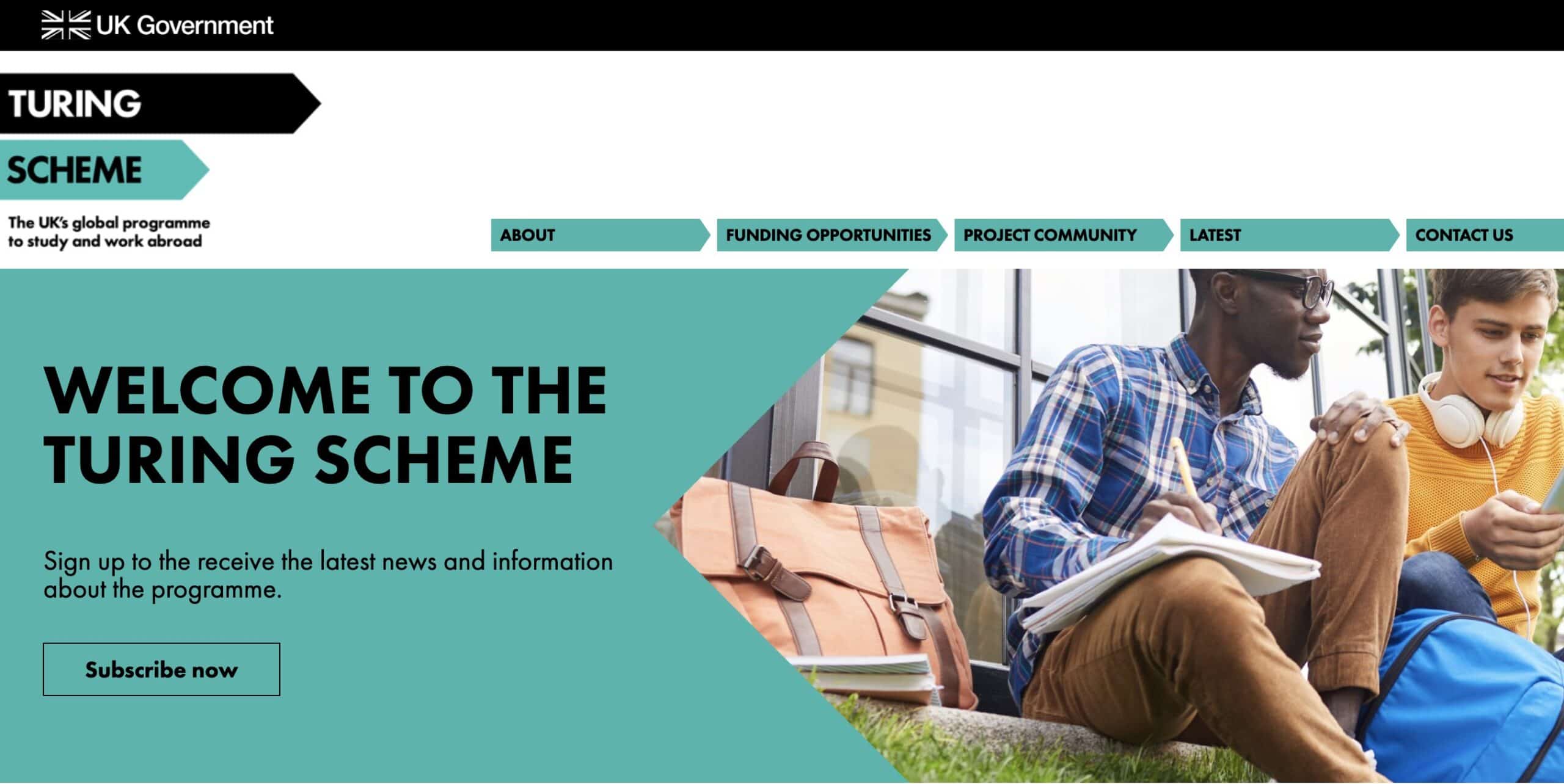 UK Launches Turing Scheme Website, Unveils Details On Eligible Placements