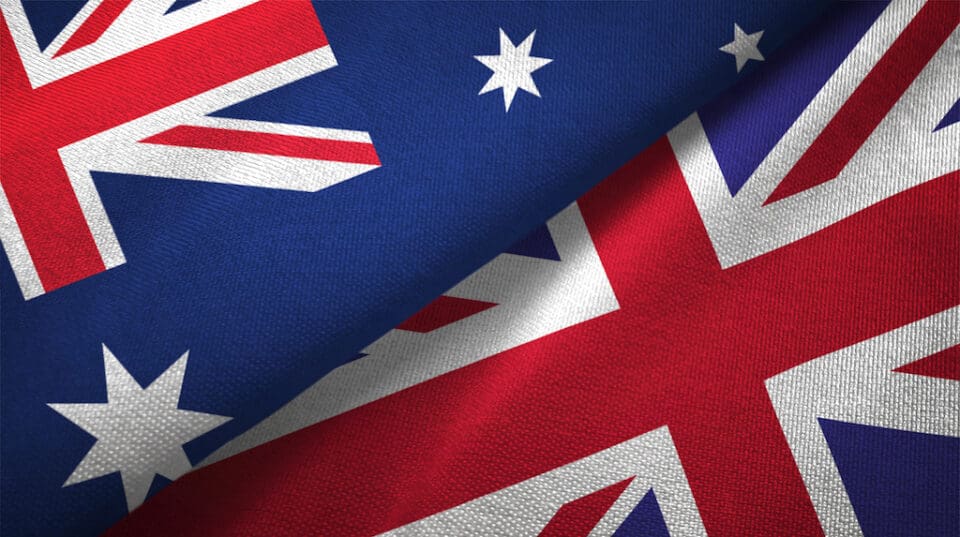 Australia UK India