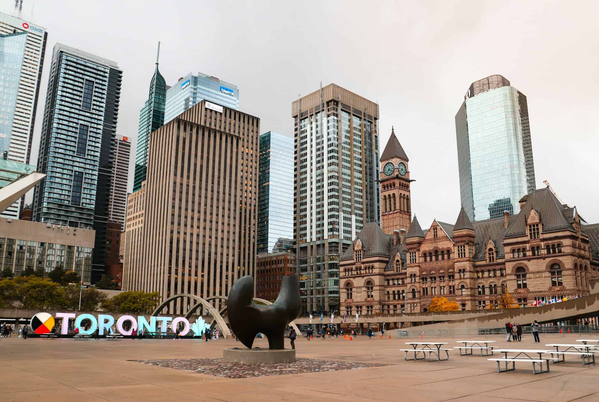 Toronto, Canada, skyline.