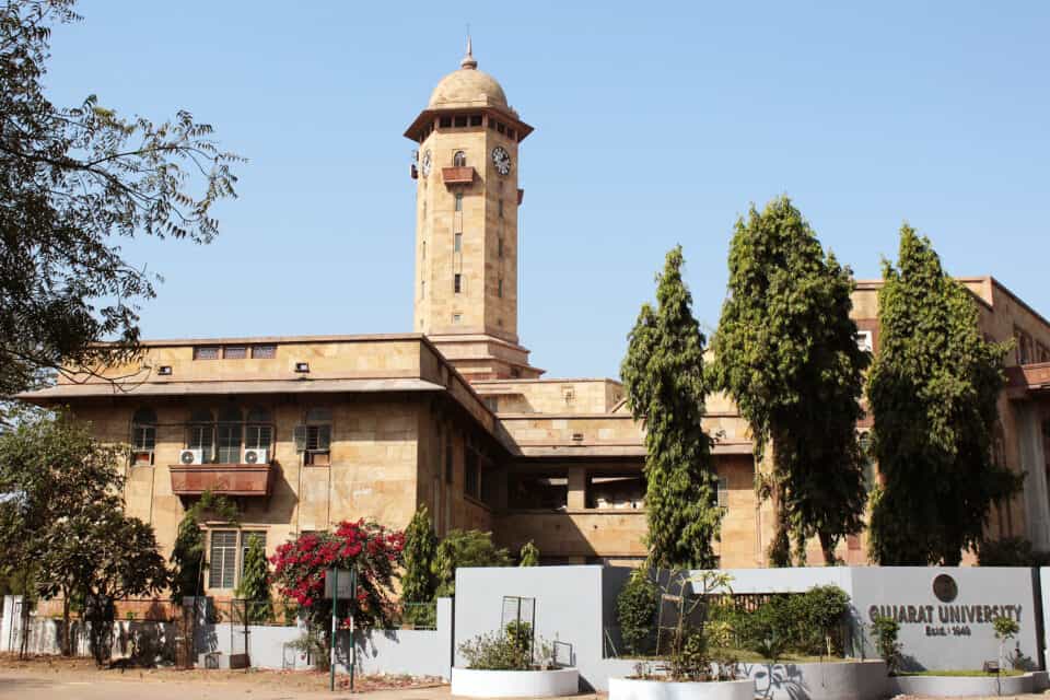 Parul University building, Gujarat, India.