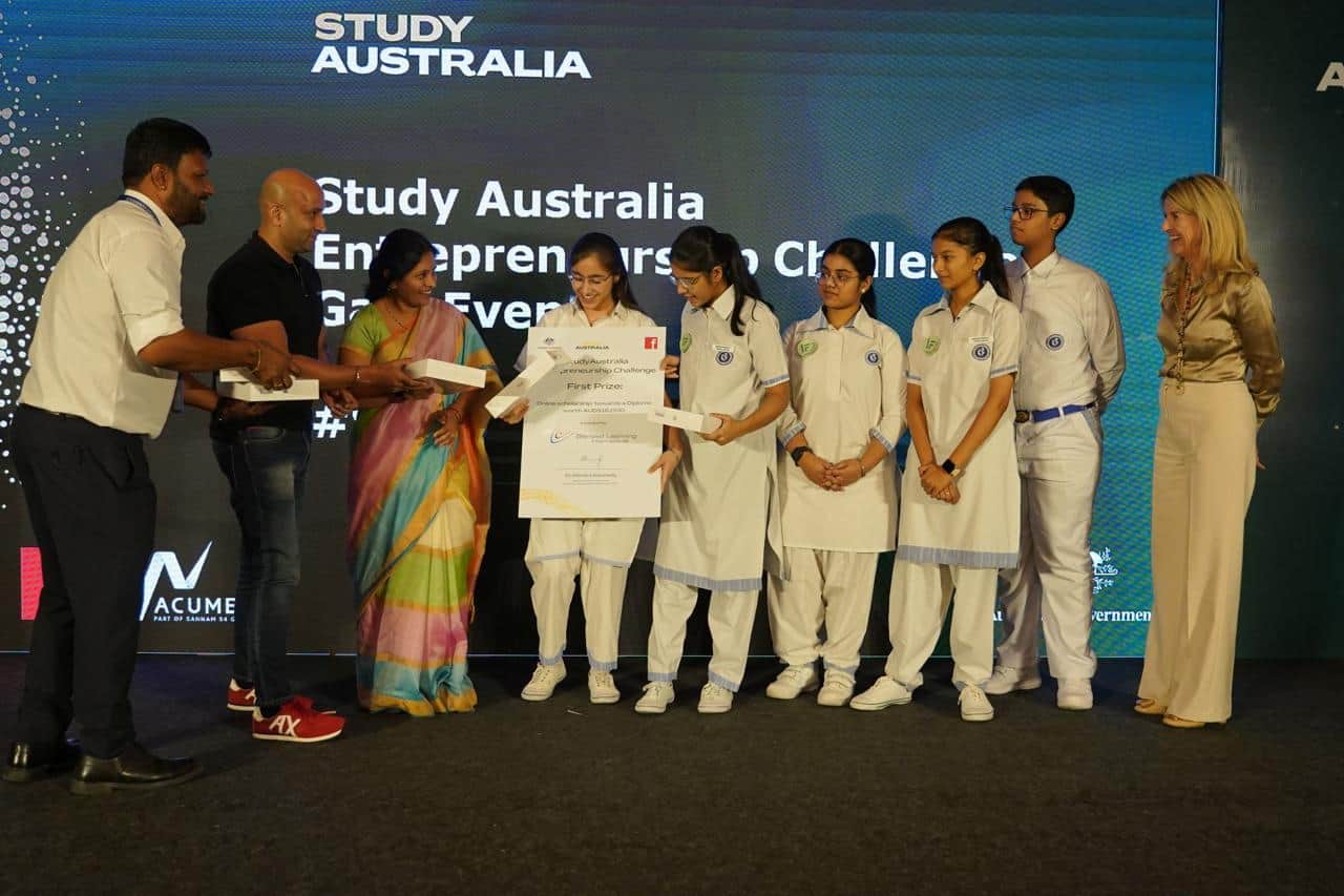 Austrade awards students across India at SAEC 2024