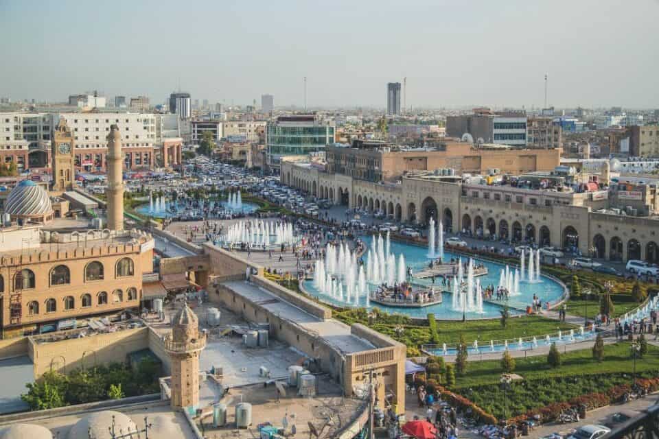 Erbil, capital of Iraqi Kurdistan.