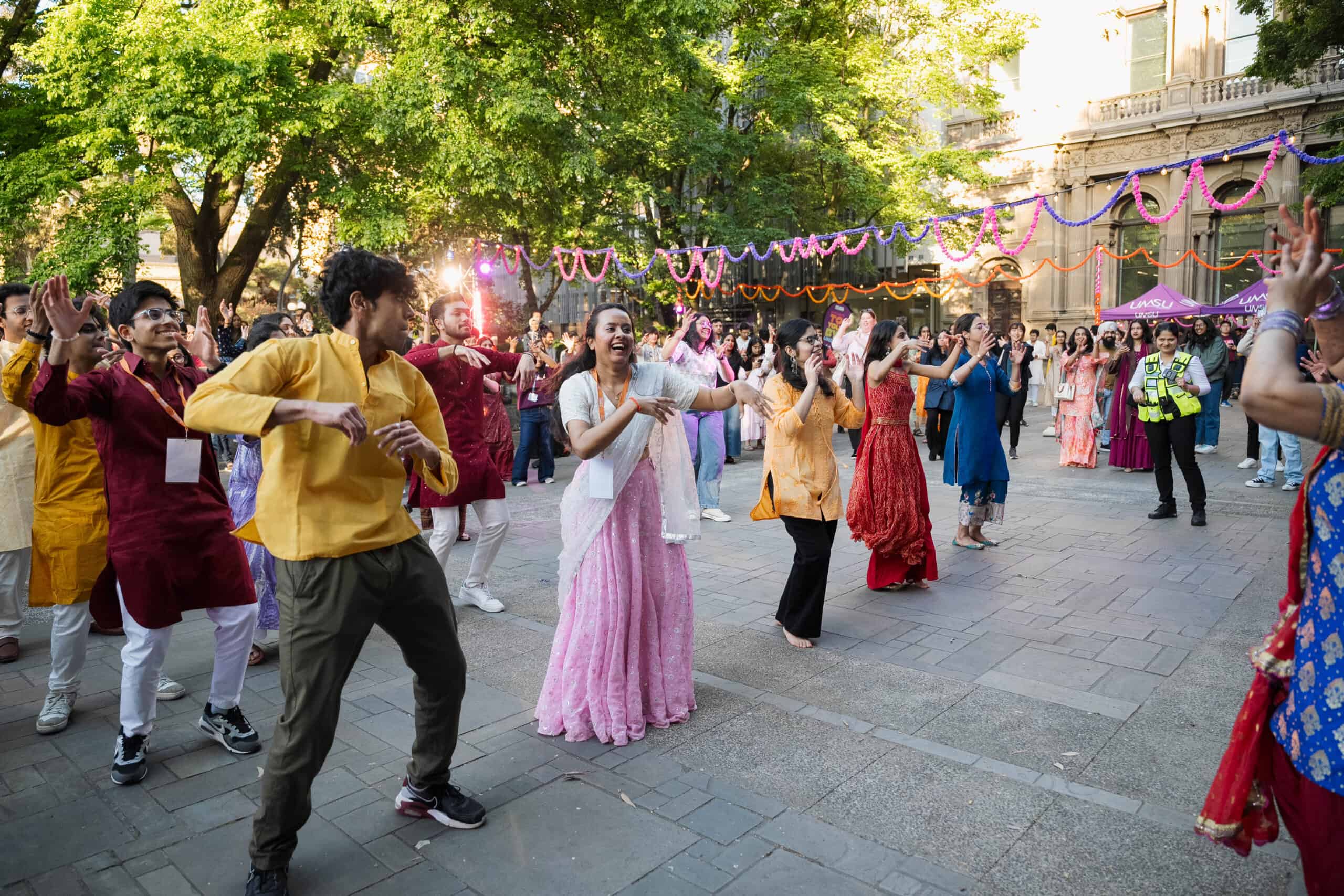 Students and staff celebrate Diwali at University of Melbourne