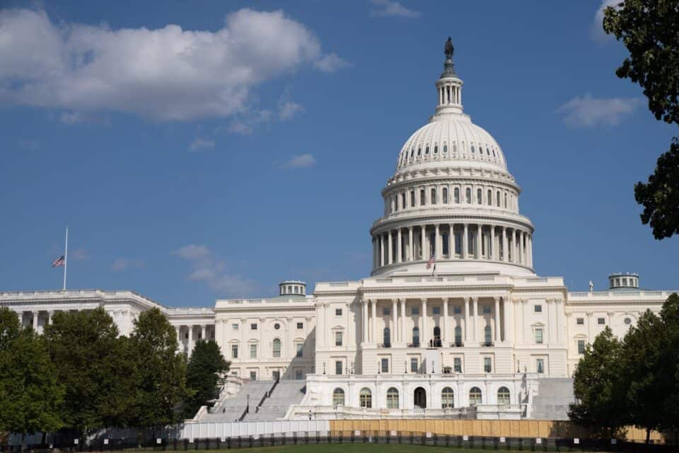 US Capitol building, Washington DC.