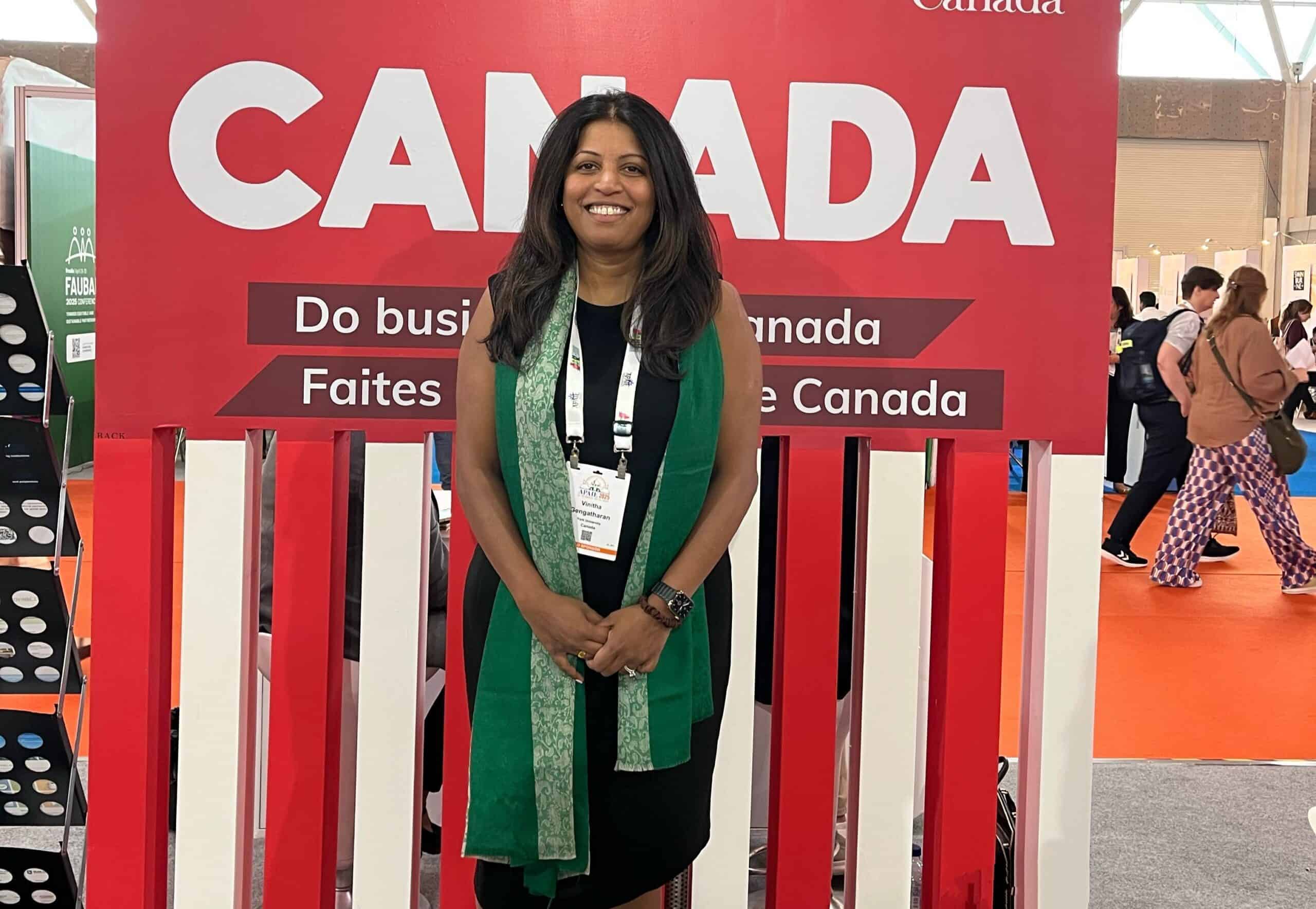 Vinitha Gengatharan, Universidade Simon Fraser