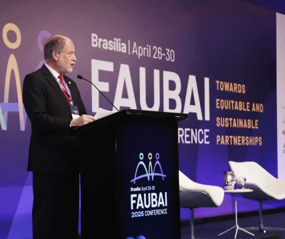 Faubai 2025 gráficos Novo curso para cooperação internacional