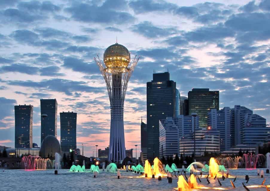 Astana skyline, Kazakhstan.
